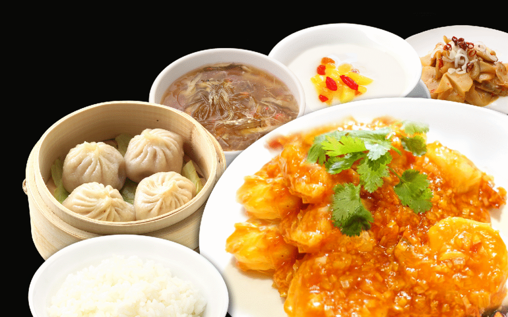 チャイナタウンの餃子レストランにはデザートはありますか?