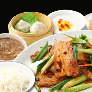 What is the dining process for an order-based buffet?