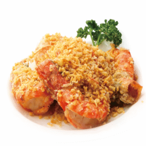 エビのガーリック風味炒め