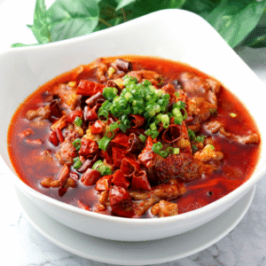 牛肉の四川風激辛煮込み