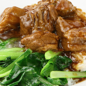 牛バラあんかけご飯