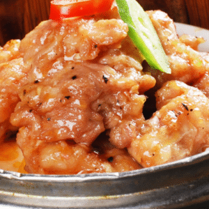 スペアリブの黒豆蒸し